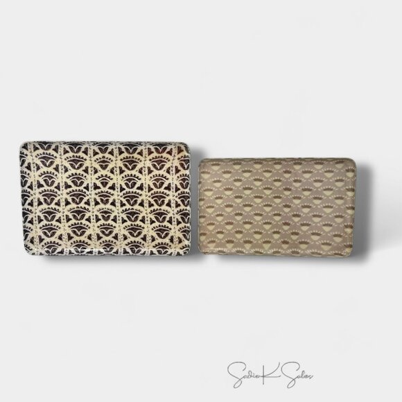 2pk Pattern Enamel Trays - Threshold Studio McGee - Target 2023 - Picture 5 of 8